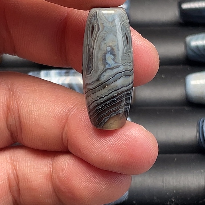 玛瑙/玉髓合金颈饰