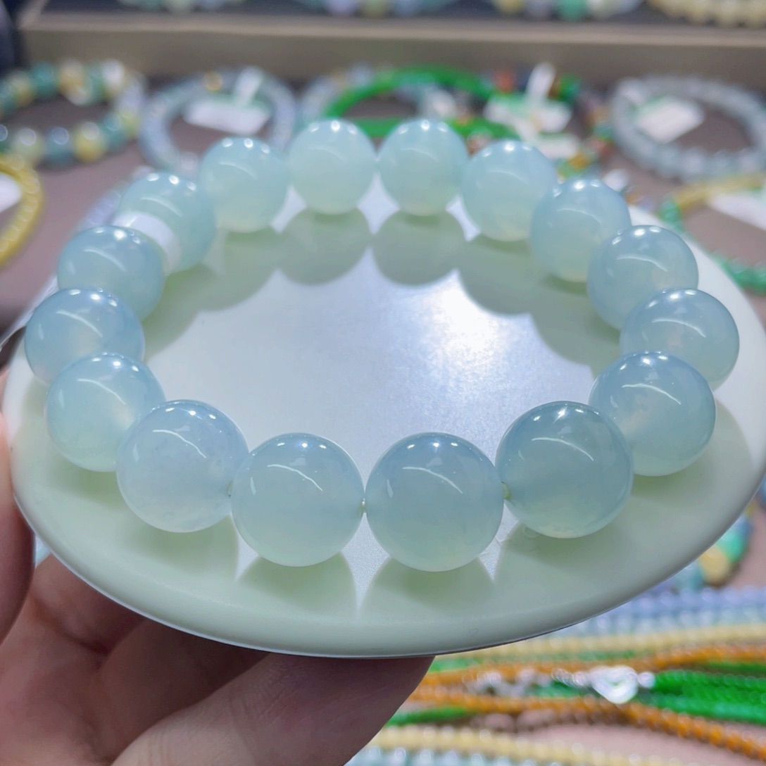 未镶嵌手链翡翠晴底福利款