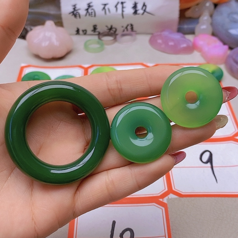 【闪购商品】未镶嵌玛瑙/玉髓珠宝半成品景*