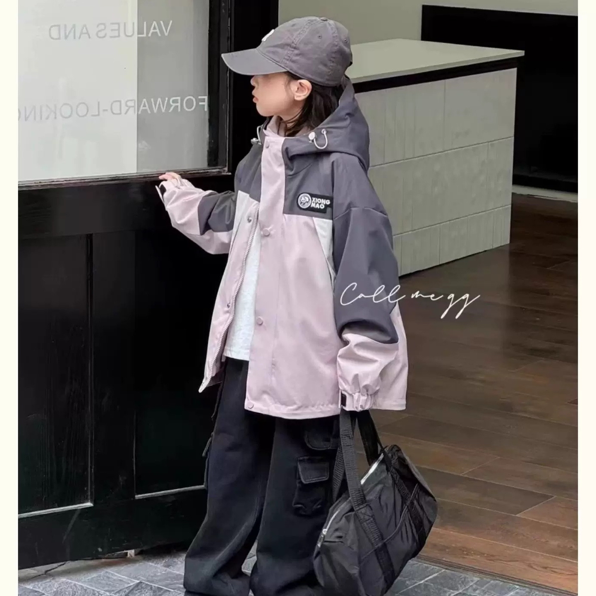 叫我格格童装冲锋衣冬款外套断码集合女孩厚外套百搭微瑕韩版袄子