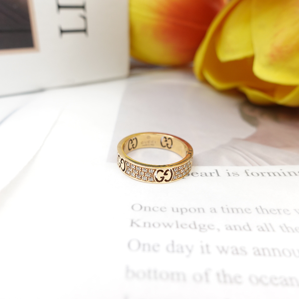 99新 GUCCI/古驰 /戒指/T10245787
