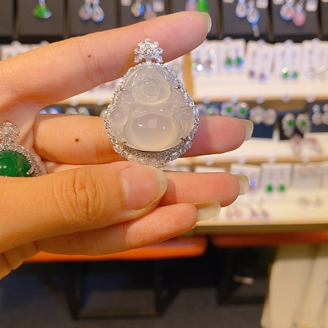 玛瑙/玉髓合金颈饰