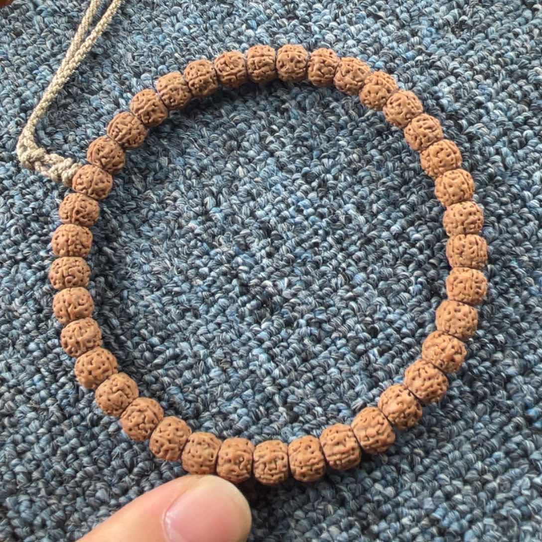 金刚菩提手串C**Z藏式老树盘龙9单圈