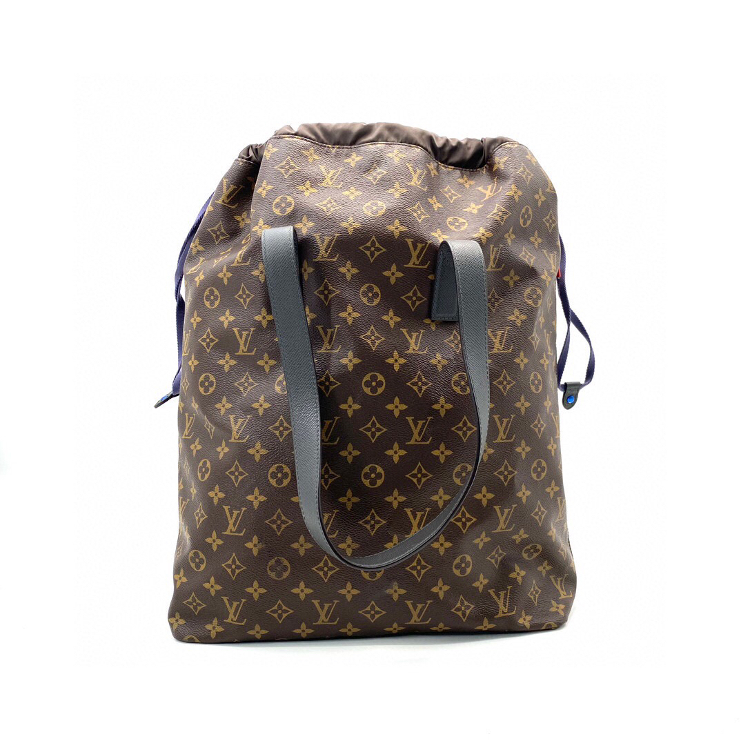 99新 LouisVuitton/路易威登 限量秀款18ss老花托特包尺寸36/50