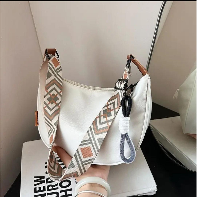 JIRUIDAISHU秋冬新款简约时尚大气包饺子包单肩斜跨出门万能包