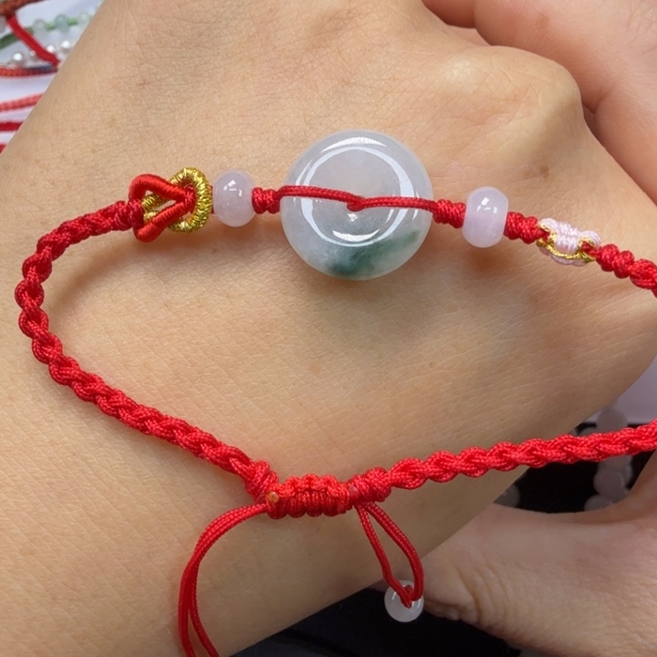 翡翠未镶嵌手绳uooooop