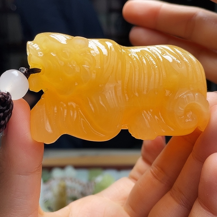 石英质玉挂件未镶嵌