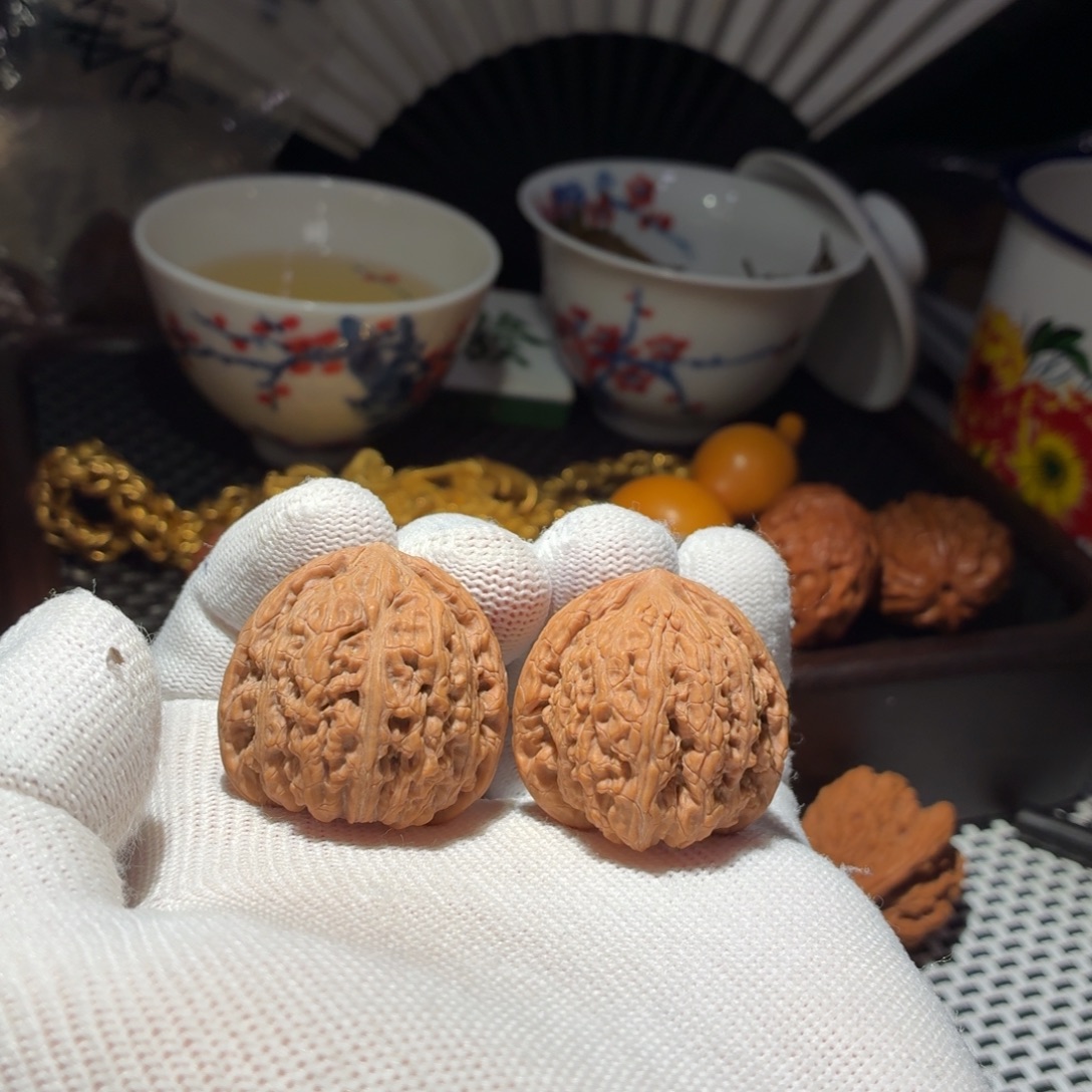 文***.文玩核桃吊坠密纹