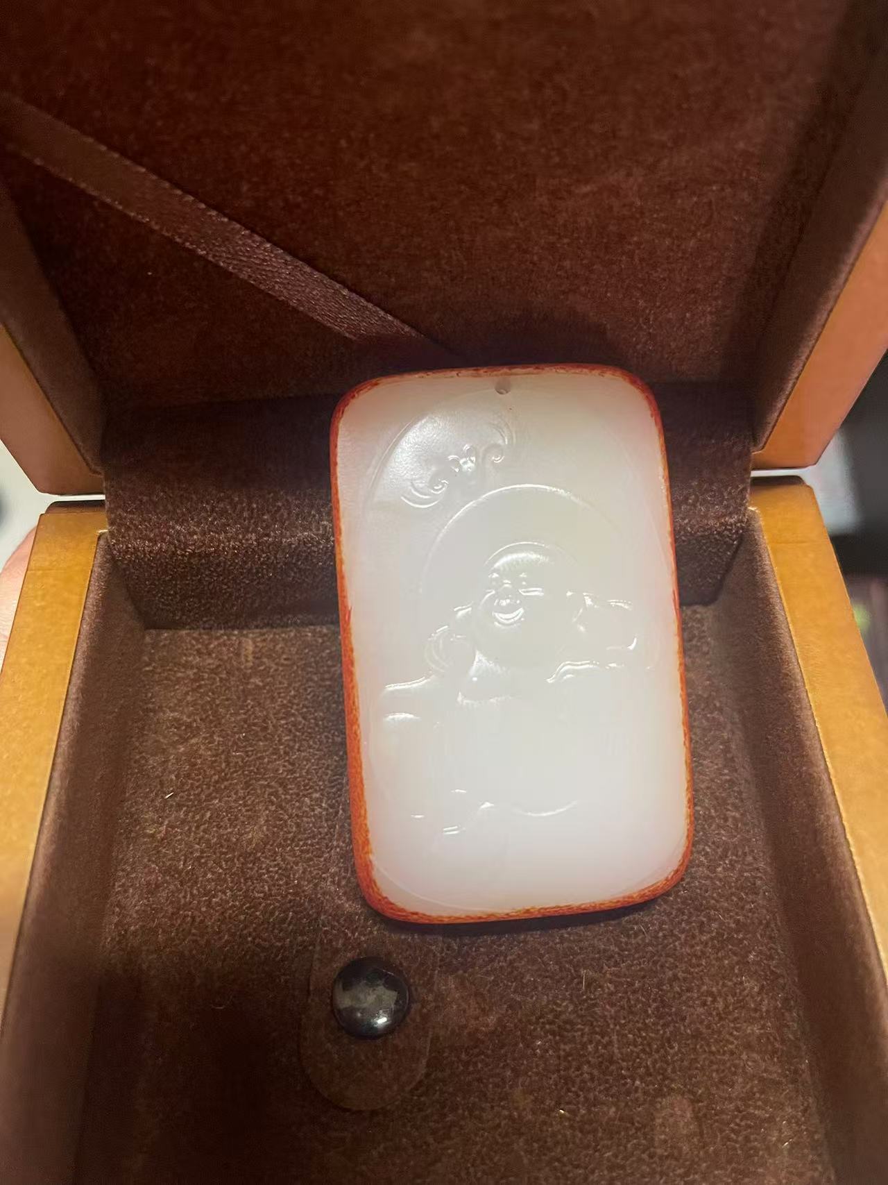 白大肚佛牌摆件一个链接