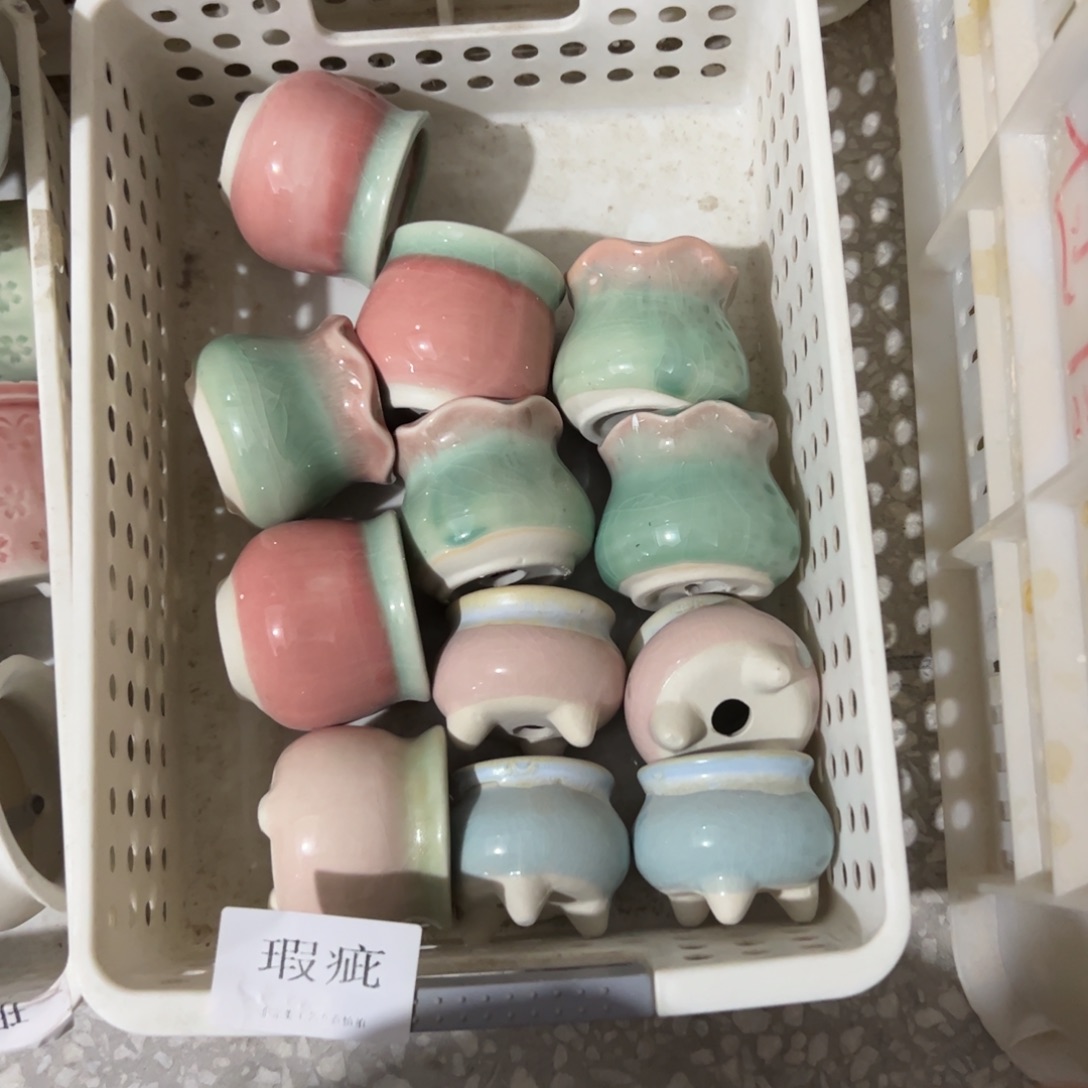 陶瓷多肉小花盆@@