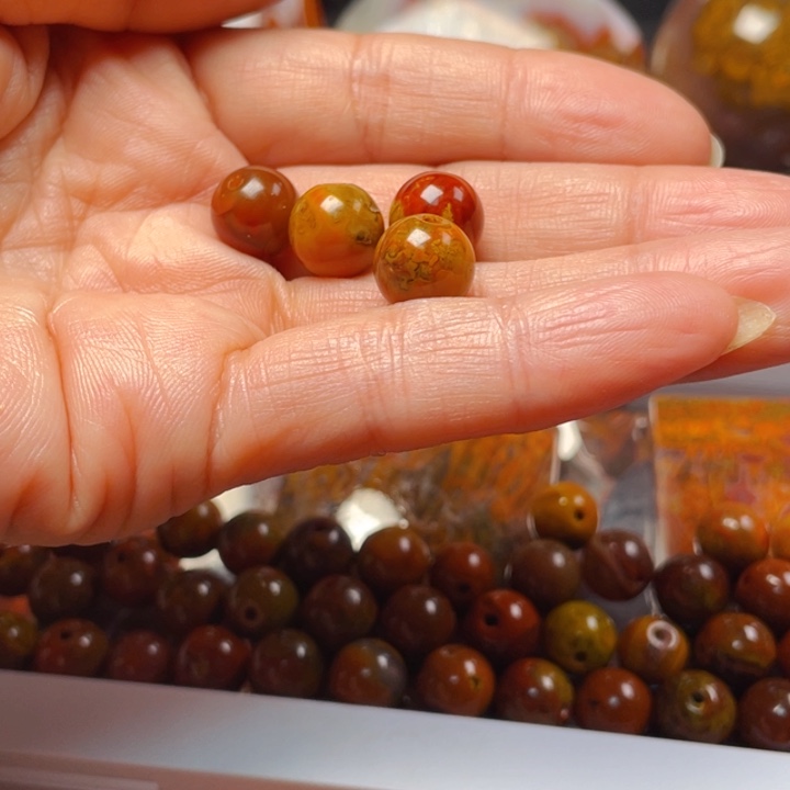 未镶嵌吊坠(不含链)玛瑙/玉髓球*