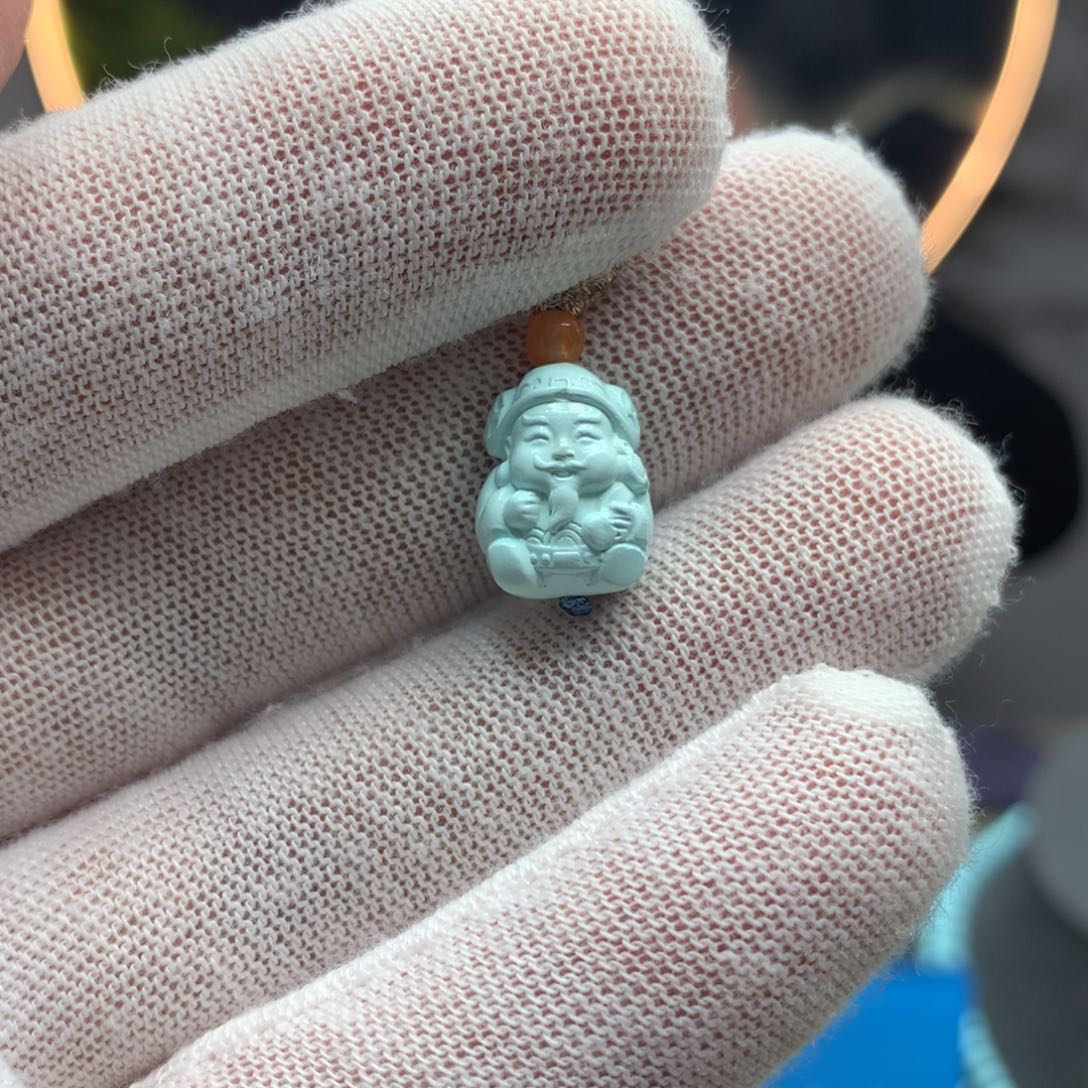 绿松石挂件未镶嵌