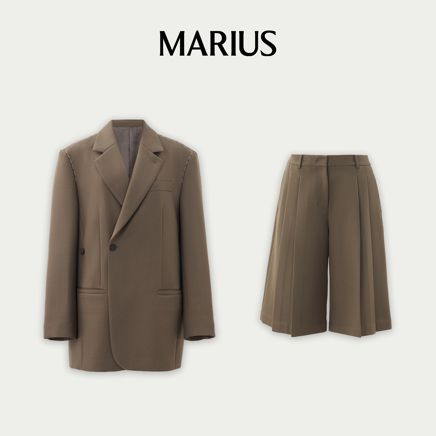 MARIUS"曼哈顿2.0"时尚女式百搭气质西装
