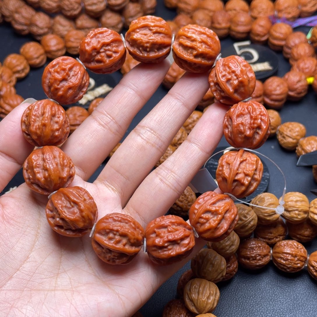 文玩核桃手串粗筋111
