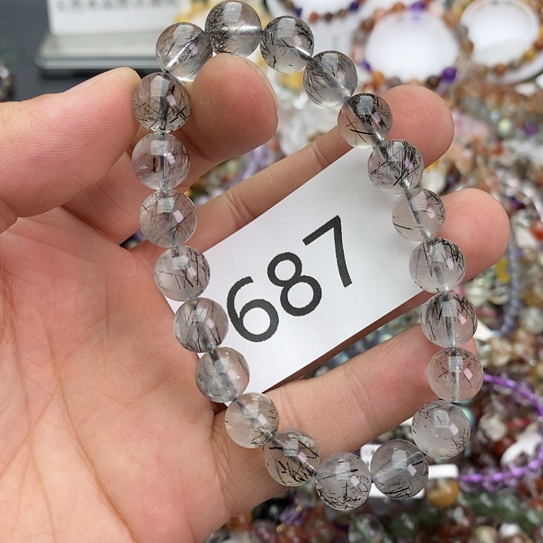 未镶嵌水晶手链手链