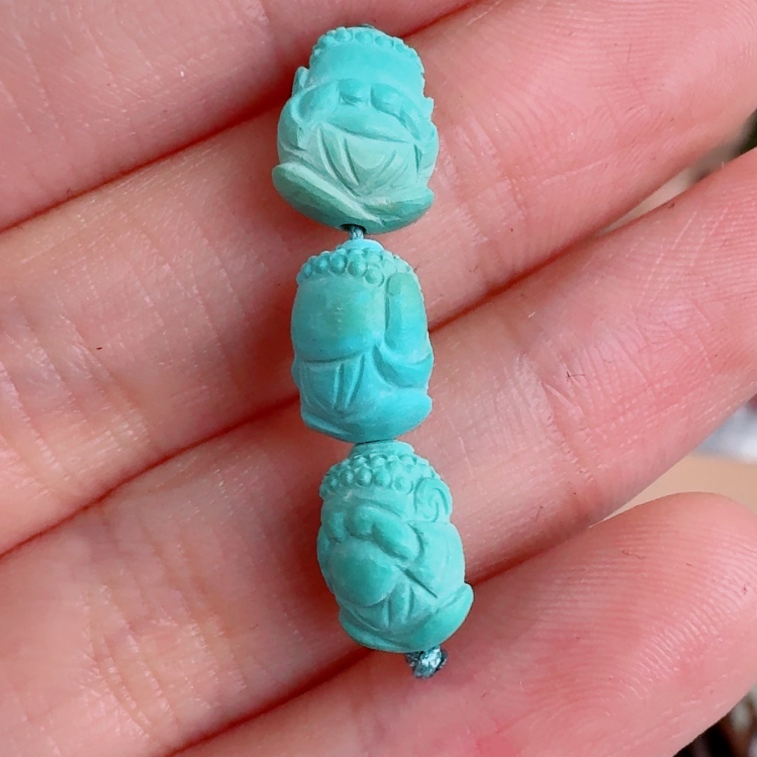 未镶嵌绿松石珠宝奇石