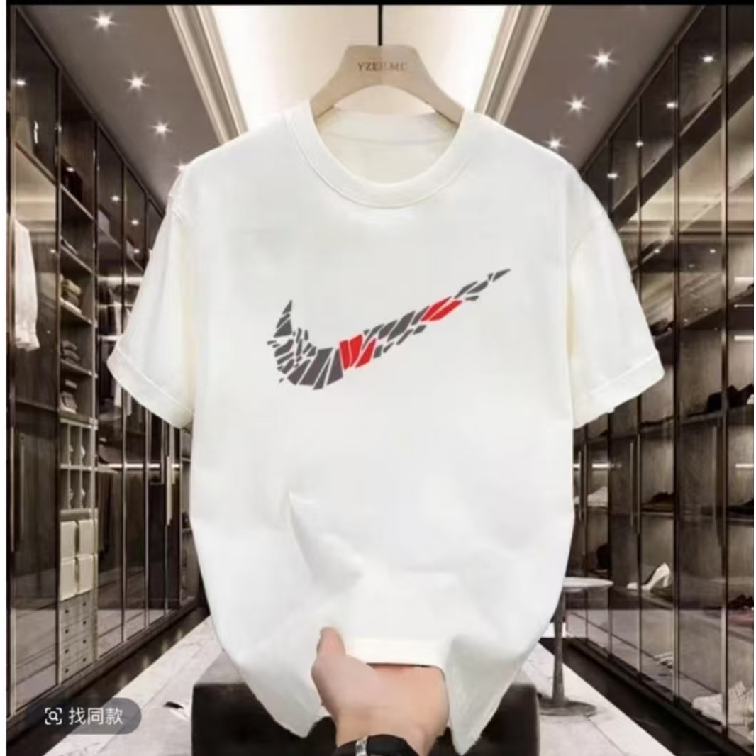 -4【一折粉丝福利】夏季男女同款百搭时尚潮牌短袖T恤