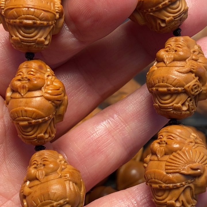 橄榄核手串/手链八大财神，19