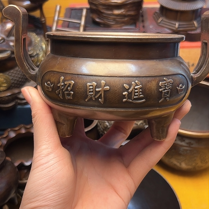 精美铜器摆件下单