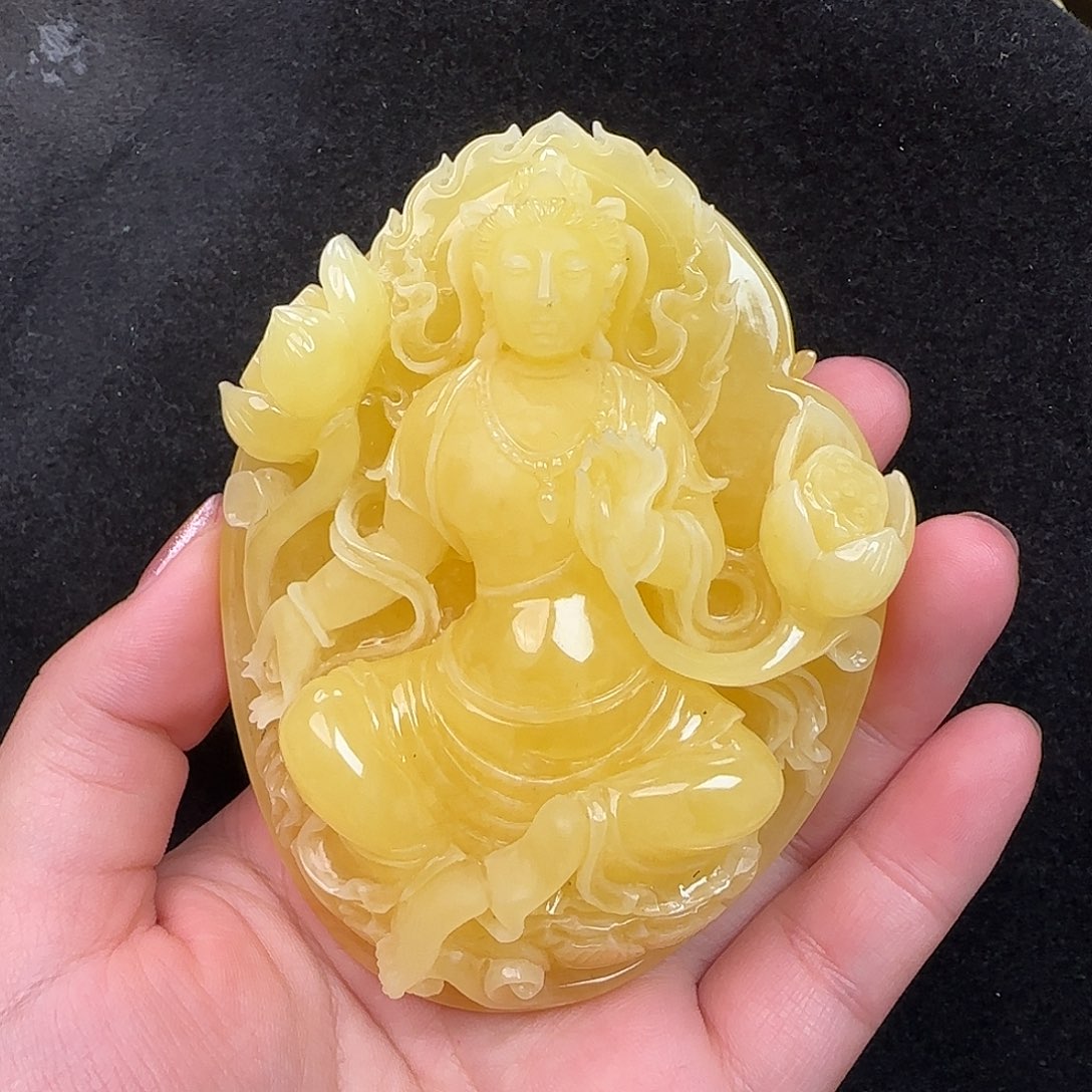 蜜蜡未镶嵌珠宝奇石