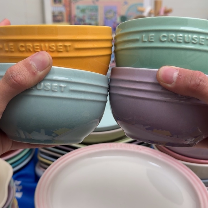 福利微瑕4个墩墩碗500毫升