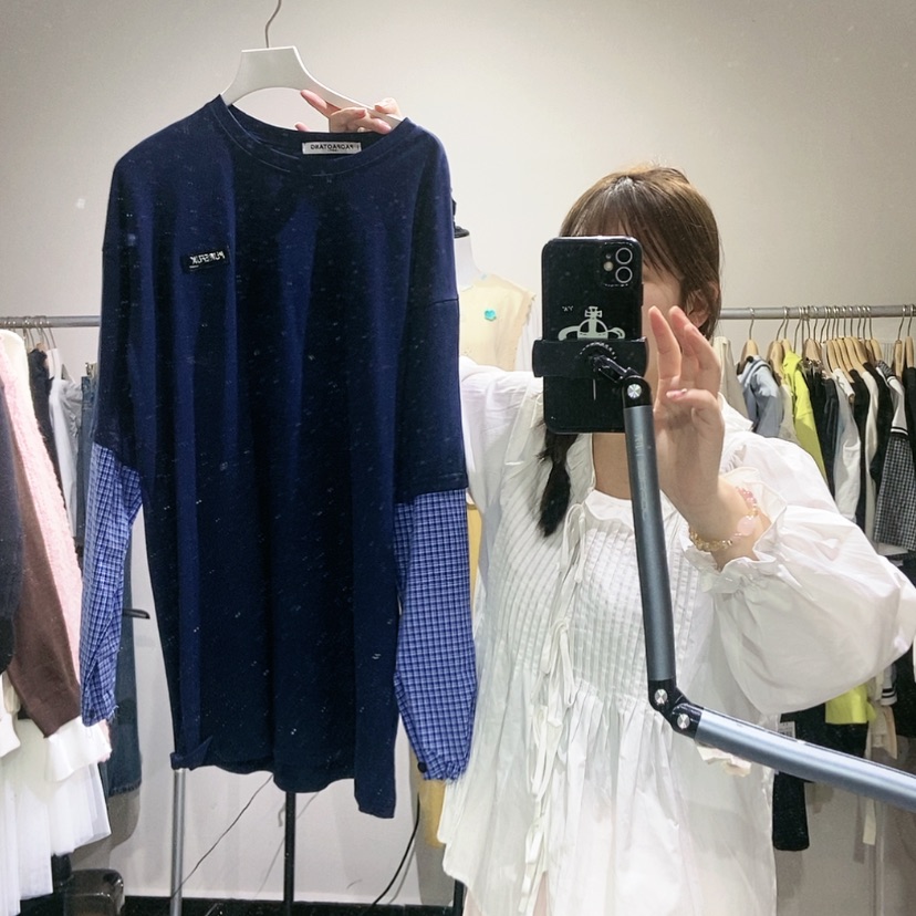 【闪购商品】蓝色打底