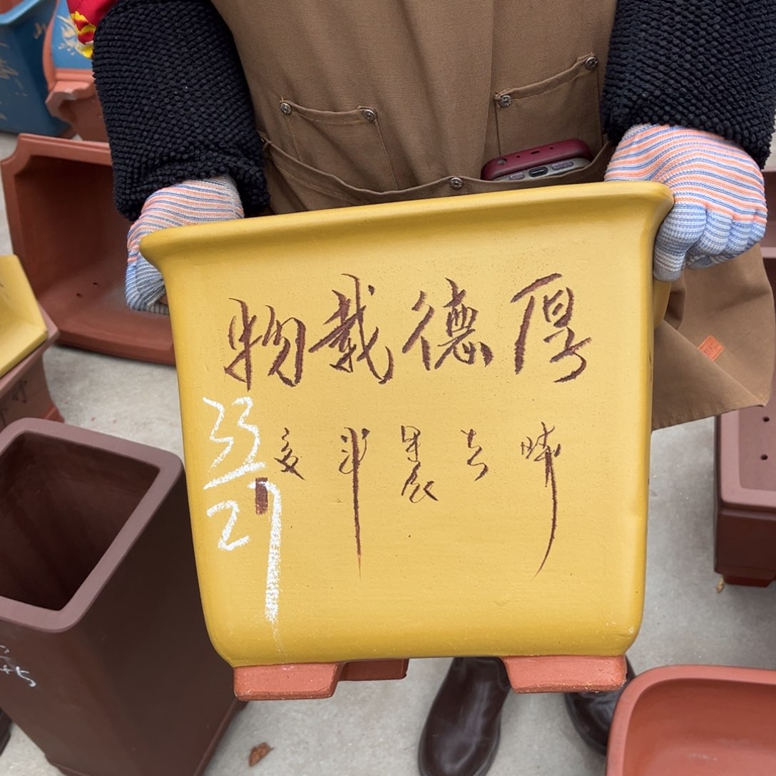 紫砂花盆盆景艺术