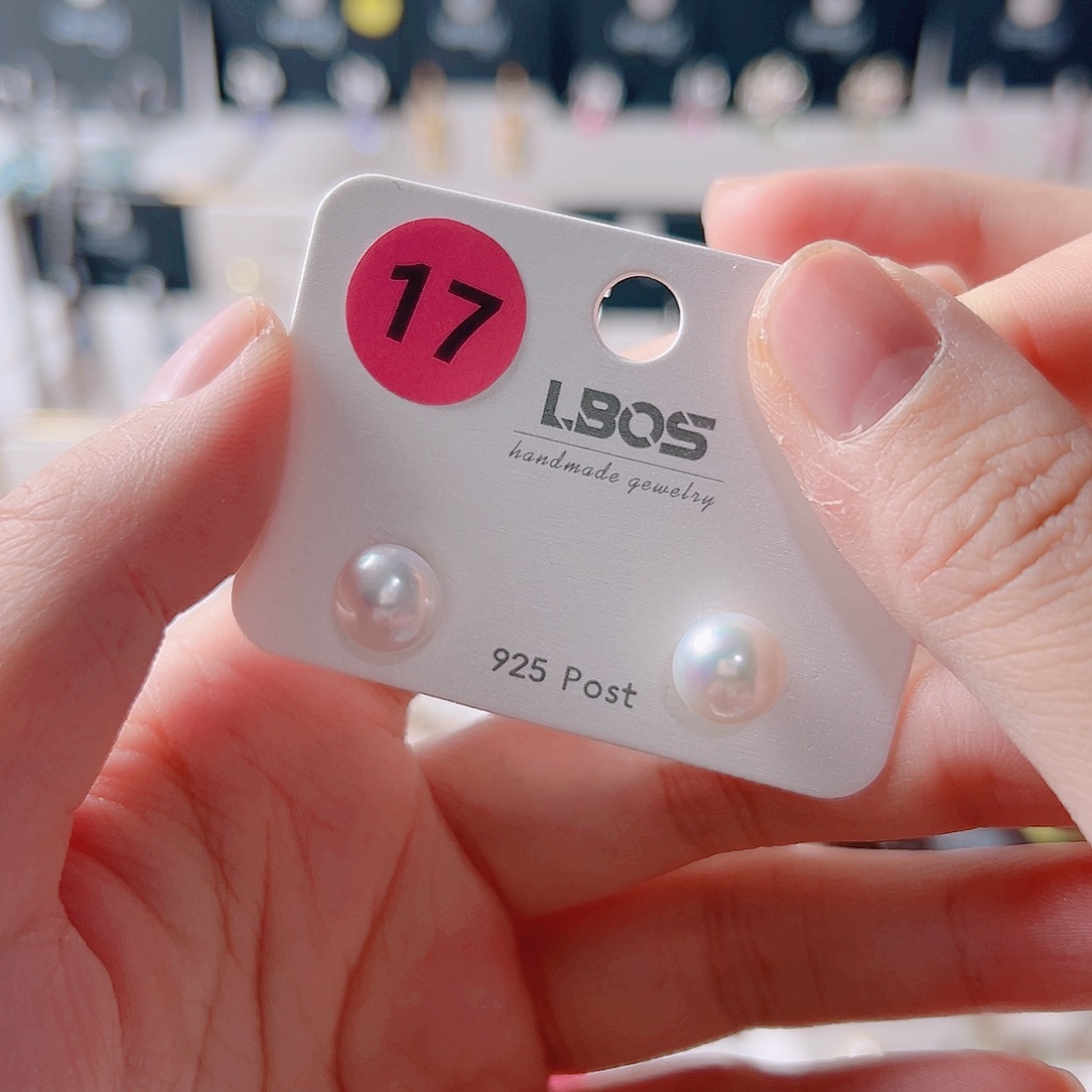 锆石纯铜合金耳环