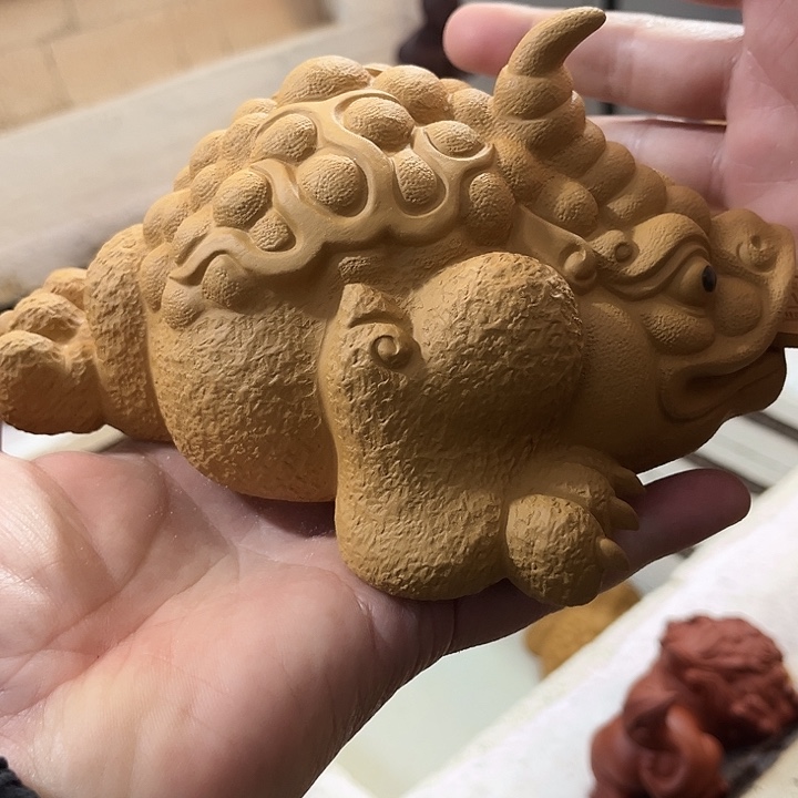 A***.紫砂茶宠紫砂大金蟾