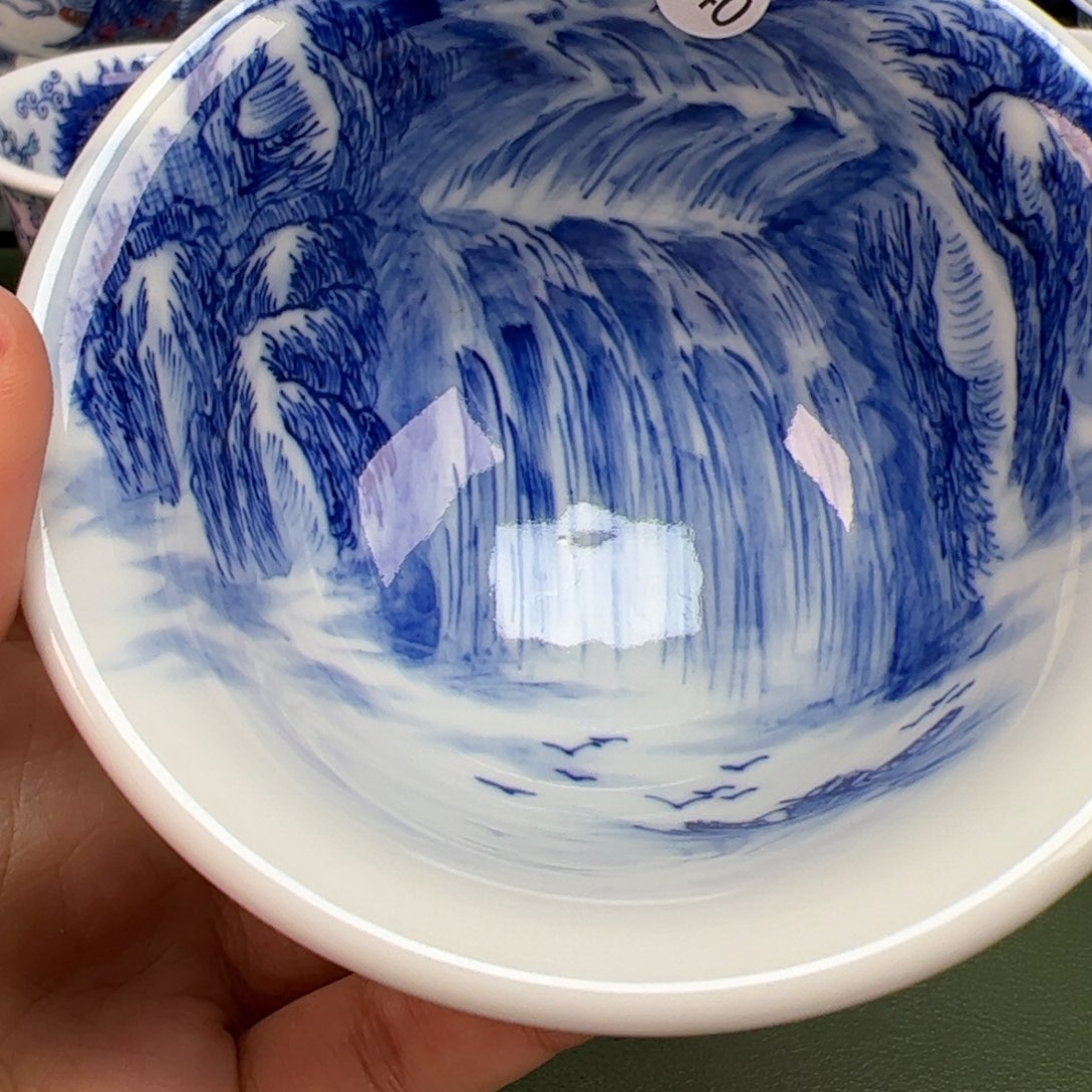 杯沙沙手工手绘茶具240