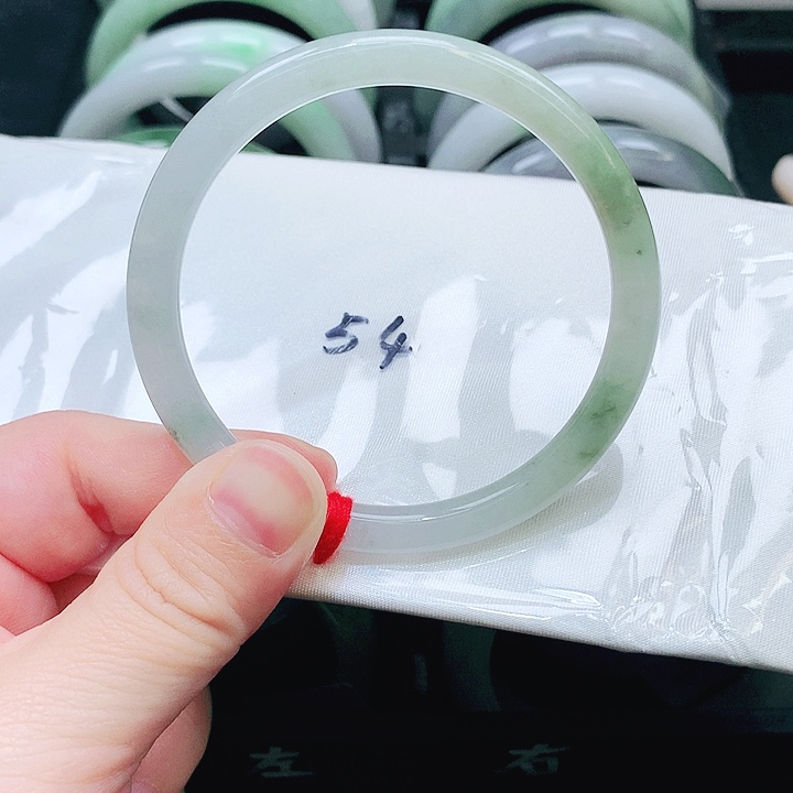 翡翠未镶嵌手镯1157