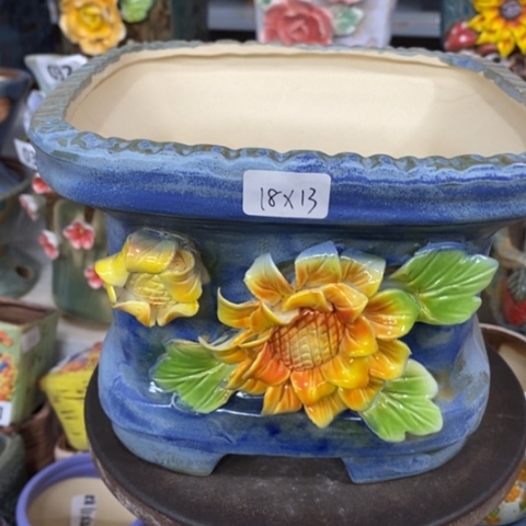 【闪购商品】红陶粗陶材质多肉花盆