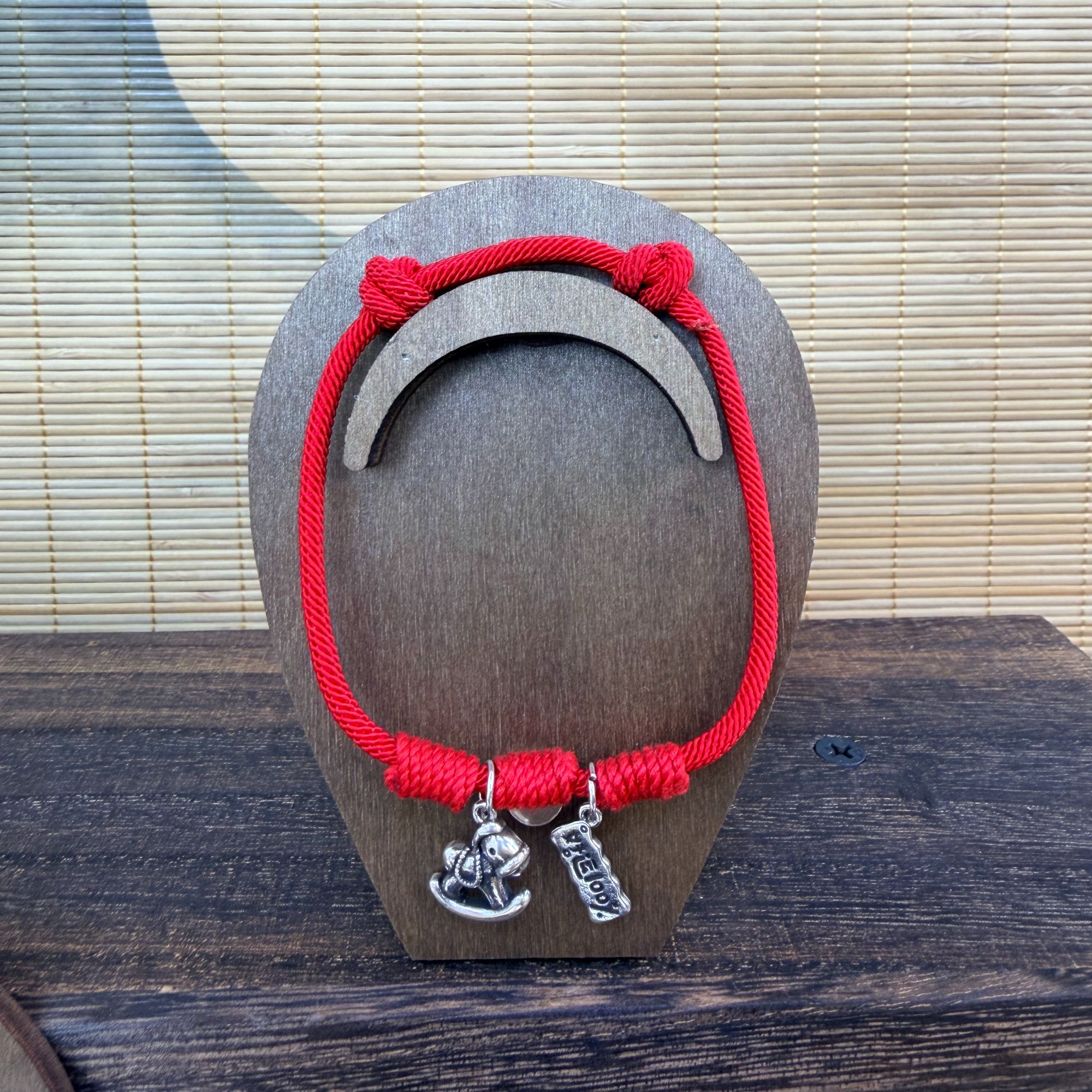 【清仓专属】轻职风民族风女原创设计古法好运小马喜庆生肖挂饰616