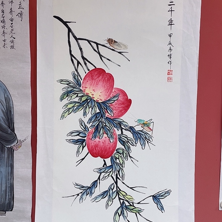国画冯老师手绘作品