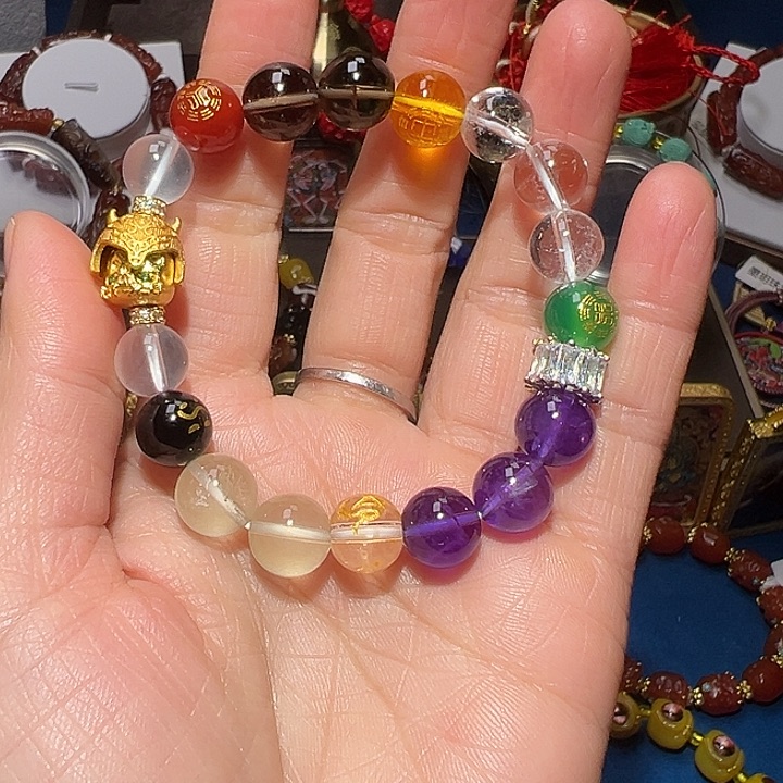 吊坠白玉菩提五行