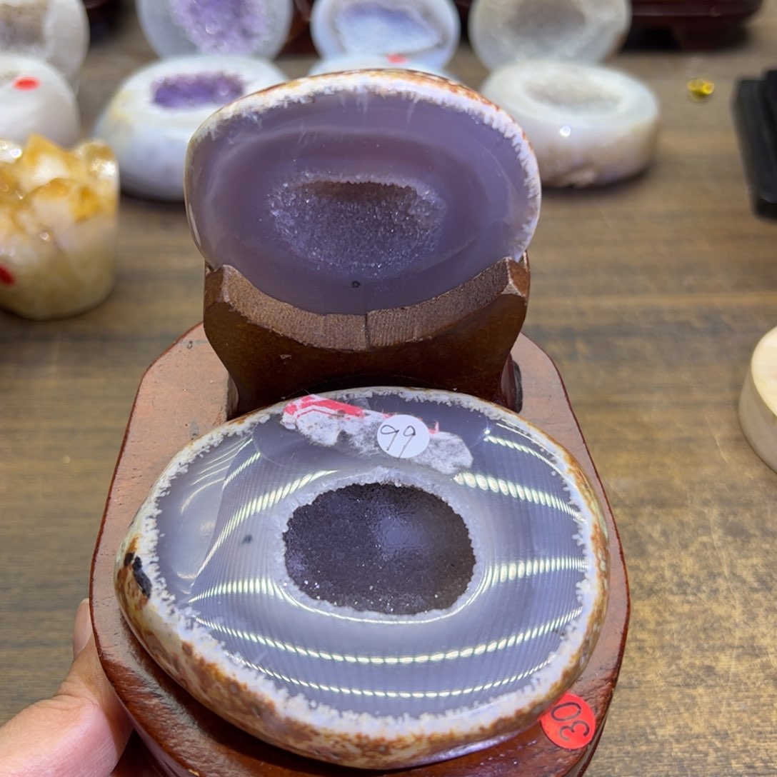 水晶水晶无镶嵌未镶嵌盆30