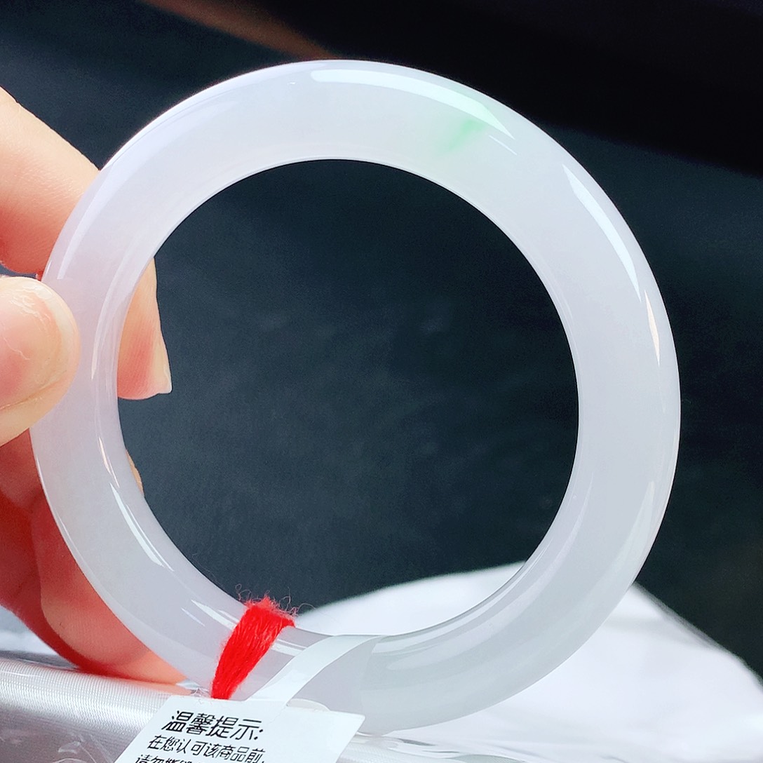 未镶嵌手镯翡翠54圈