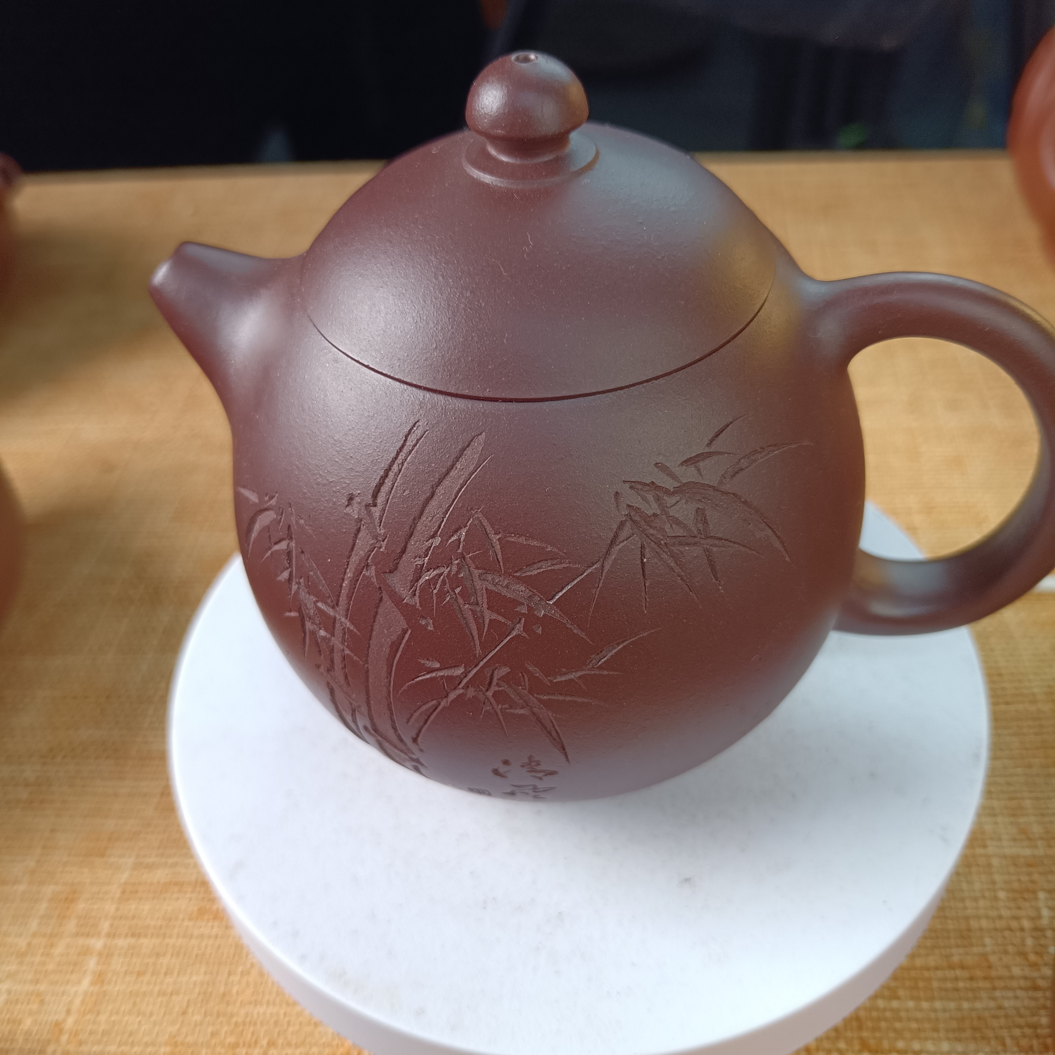 精品原矿紫砂紫泥，西施壶。