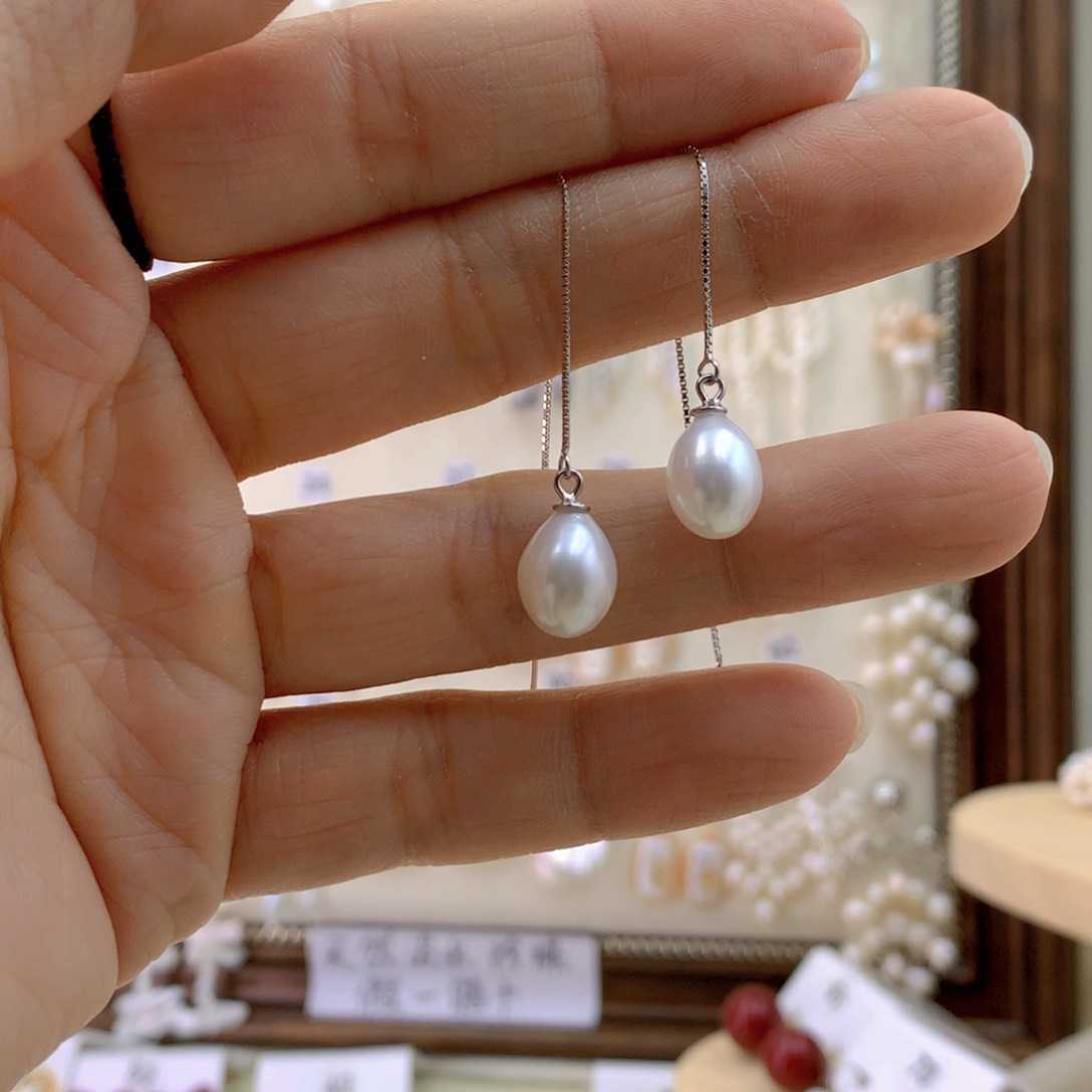 未镶嵌耳饰淡水珍珠