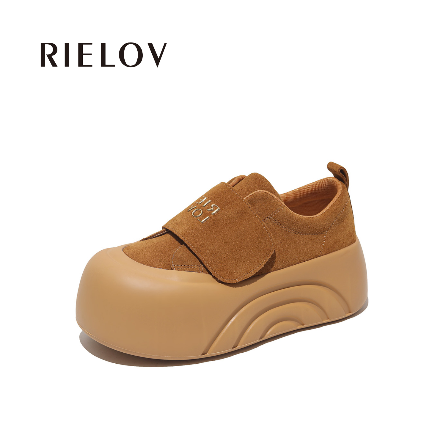 断码现货 RIELOV时尚厚底增高6cm复古潮流百搭女士休闲鞋329