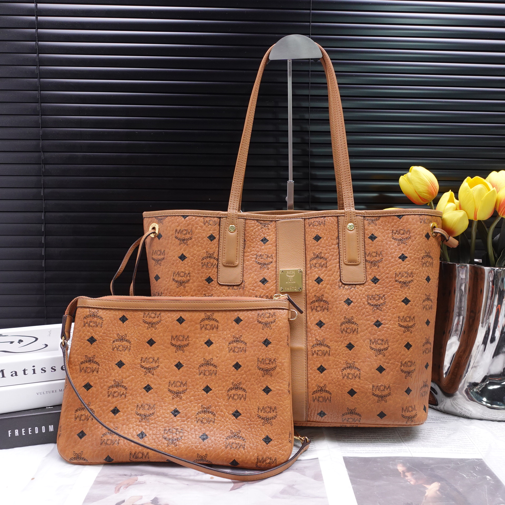 95新 MCM 单肩包/T10326814