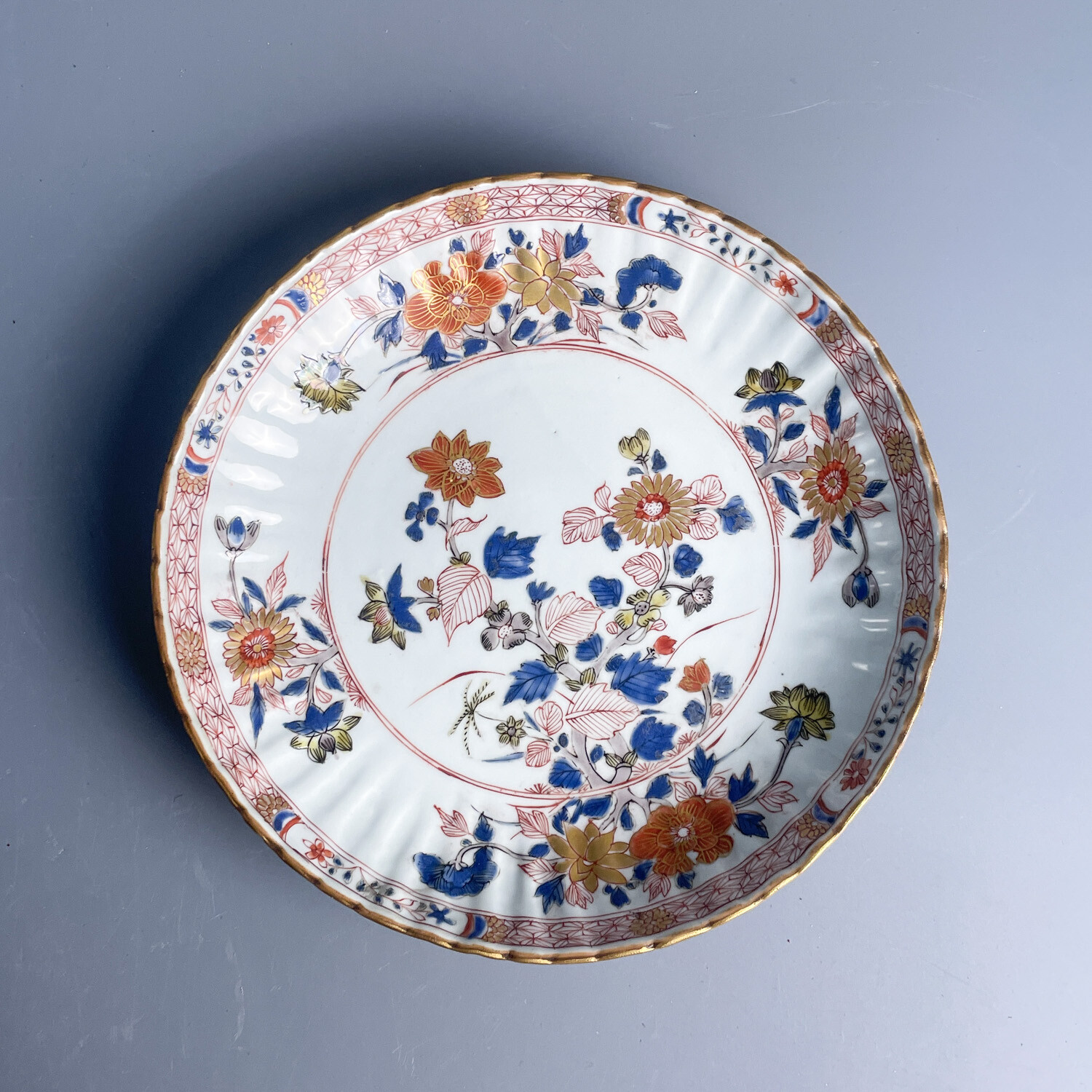 M25K6001816 - 清康熙 青花加彩五彩盘