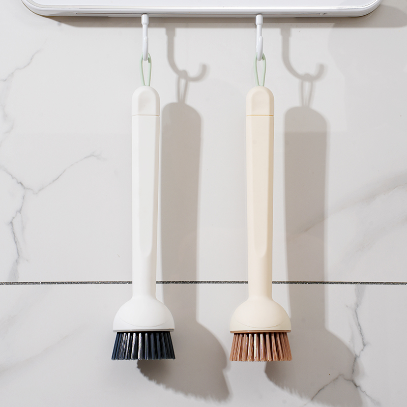 旋转锅刷去污锅刷多功能家用不沾油软毛长柄洗锅刷洗清洗刷