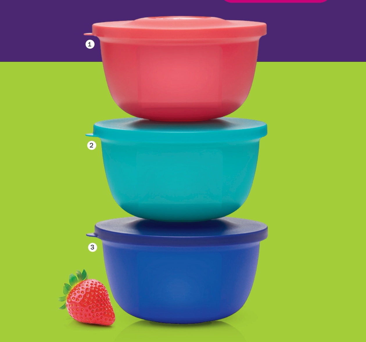 （海）400ml小萌保鲜盒 彩色