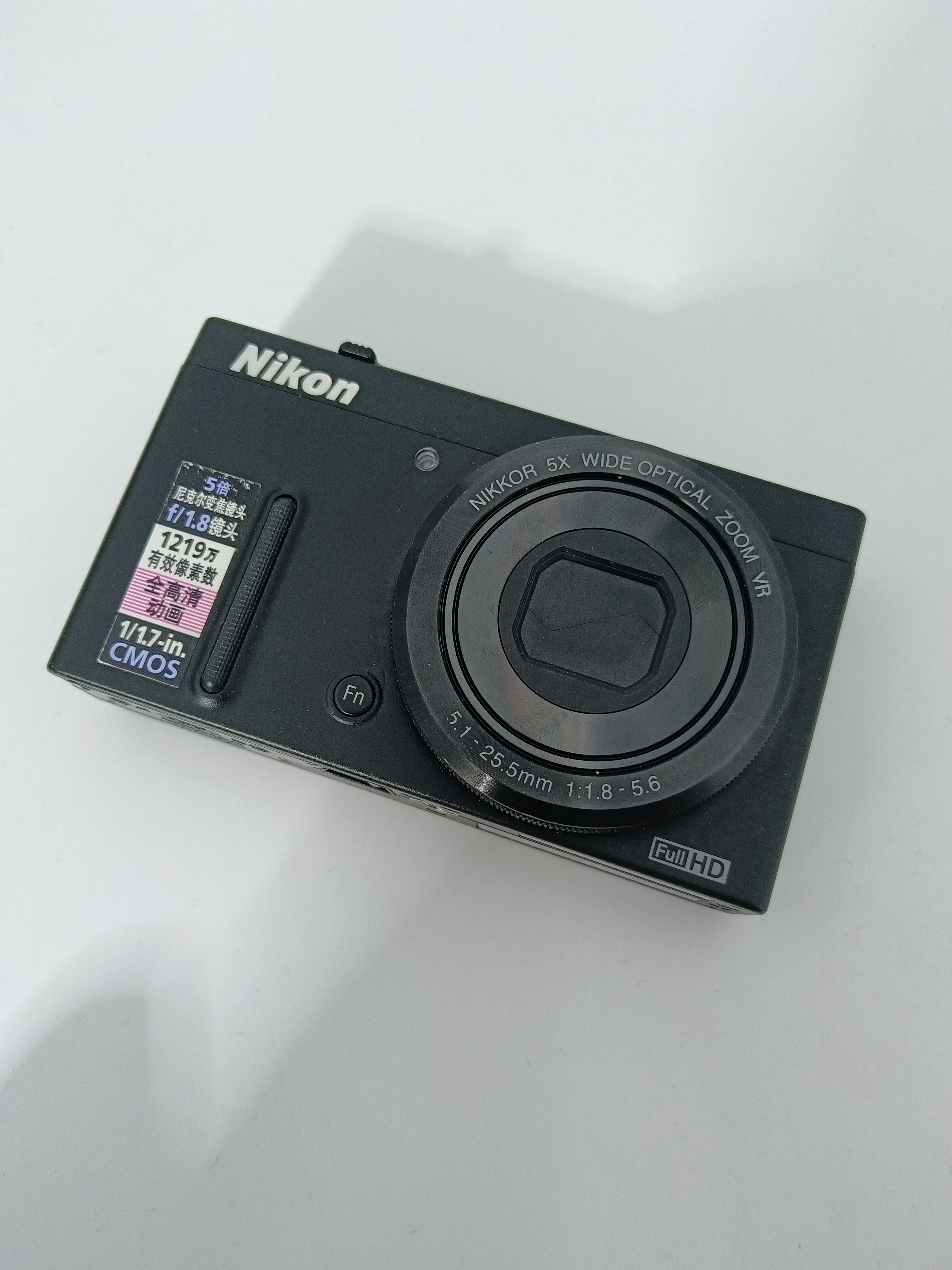95新 Nikon/尼康 p330相机便携拍照摄影小巧轻便神器黑色高颜值