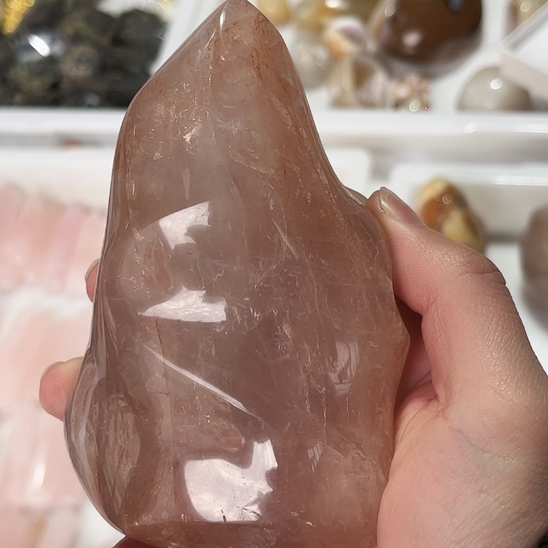 水晶天然水晶微瑕未镶嵌