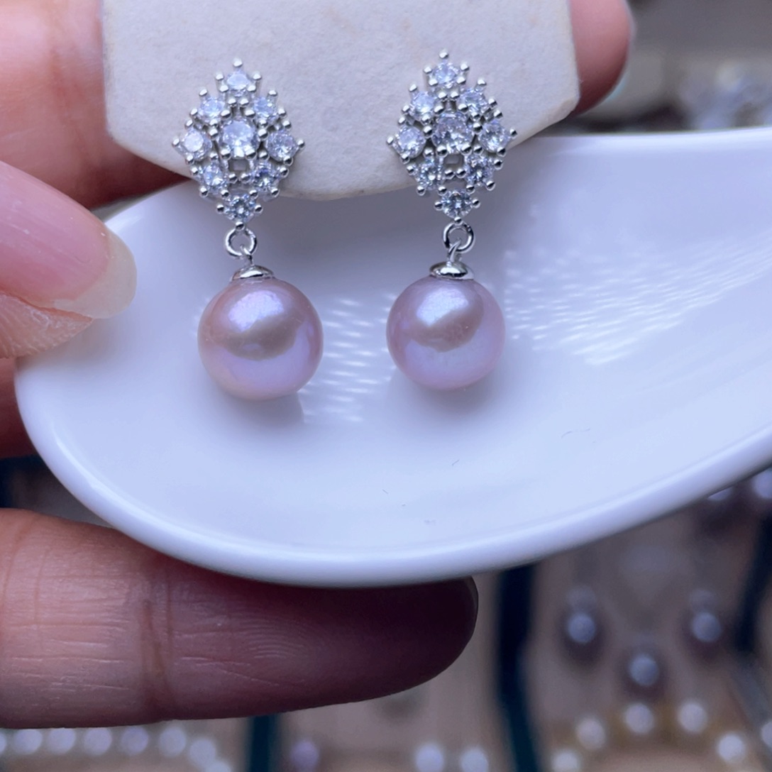 银S925镶嵌淡水珍珠其他