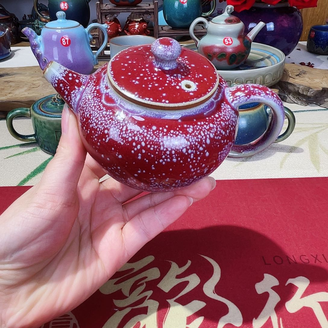 壶禹州钧瓷艺术作品