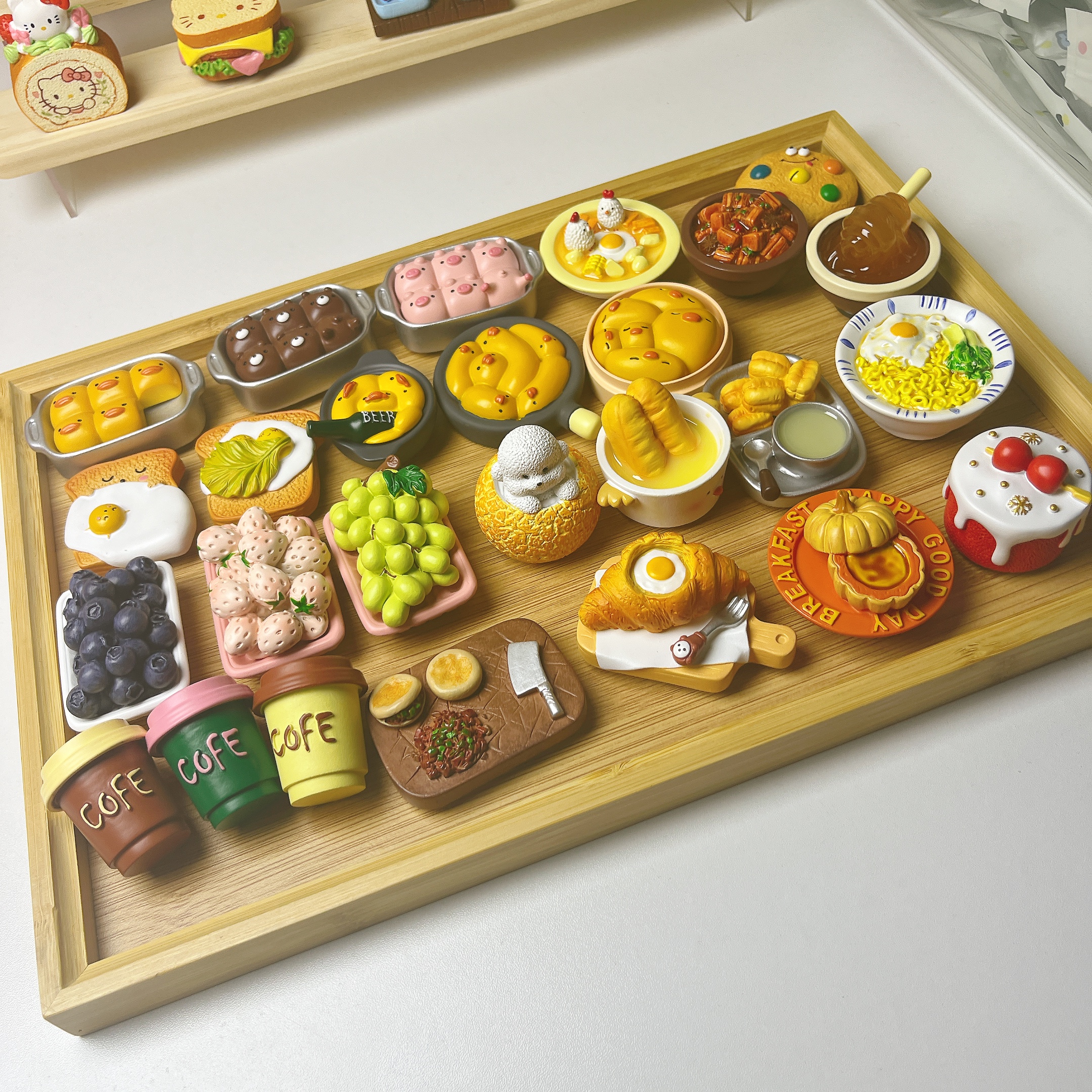 【随机冰箱贴1个】磁吸3D立体真美食蔬菜水果冰箱贴装饰贴