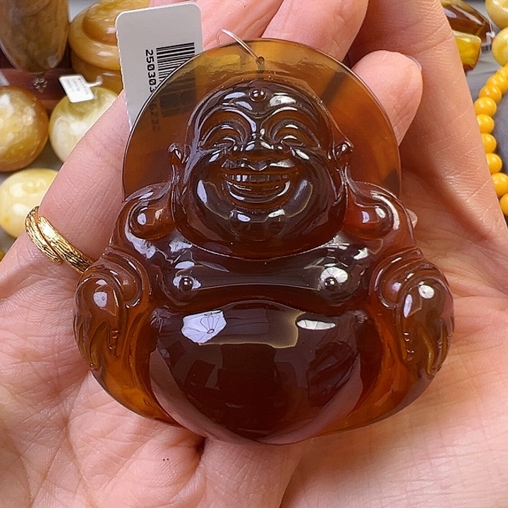 蜜蜡颈饰未镶嵌蜜蜡